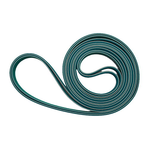 Grüner Zahnriemen mit Silikonbeschichtung