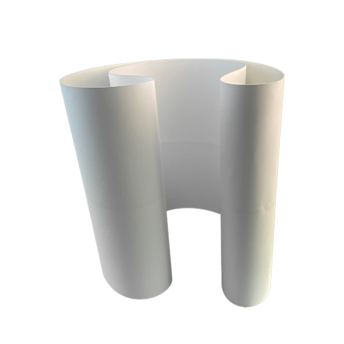 Nastro trasportatore in PVC bianco