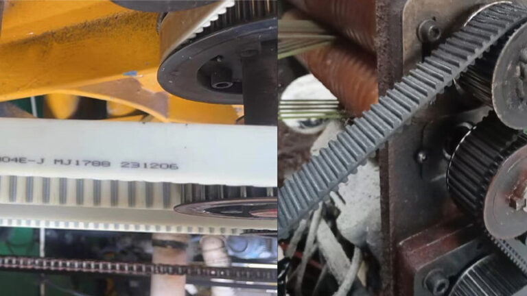 Single-sided VS Double-sided Toothed Drive Belt