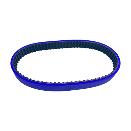 L Gummi-Zahnriemen mit blauer Silikonbeschichtung