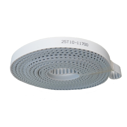White PU T10 Synchronous Belt