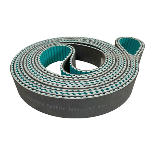 AT10 PU Timing Belt Covered with Black Rubber