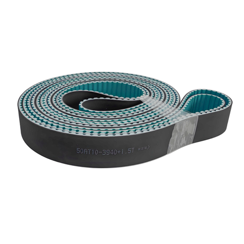 50-AT10-3490 PU Timing Belt Coverd with Black Rubber