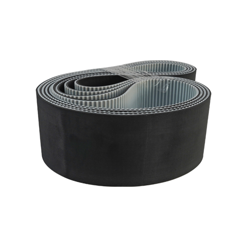 Black Rubber Covered Toothed Belt